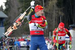 Biatlonová paráda: Moravec i Vítková druzí, Šlesingr čtvrtý