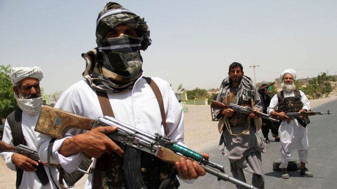 Bývalí mudžahedíni bojující proti Tálibánu v afghánské provincii Herát.