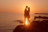 "Západ slunce u moře je ta nejkouzelnější romantika. Já a nyní už můj snoubenec na dovolené v Chorvatské Poreči." Autorkou je čtenářka Zuzana Devetterová.