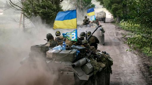 Ukrajinská armáda u Slavjansku.