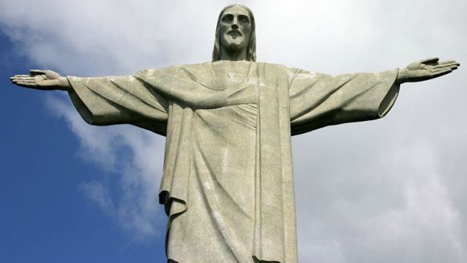 Socha Krista v brazilském Rio de Janeiru