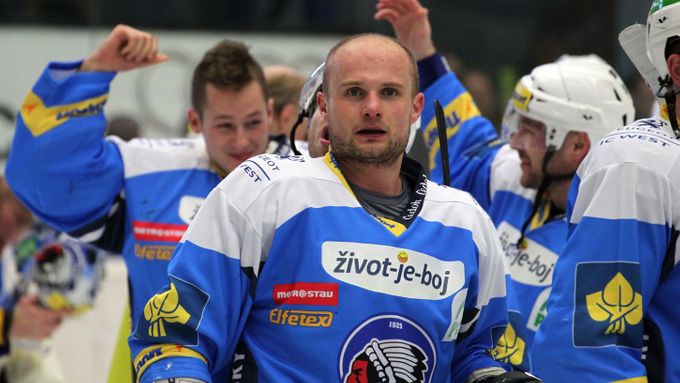 Hokejisté Plzně se radují z druhé výhry v sezoně
