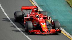 F1 VC Austrálie 2018: Sebastian Vettel, Ferrari