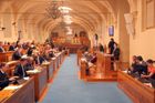 Zemanovi kandidáti do ÚS prošli výborem Senátu