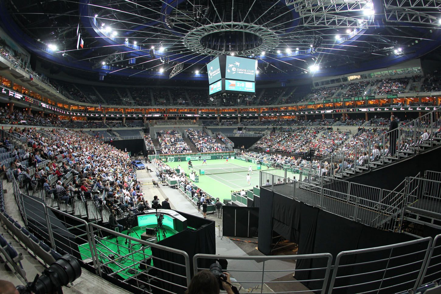 Tenis, DC, Česko - Argentina: čtyřhra -  O2 Arena