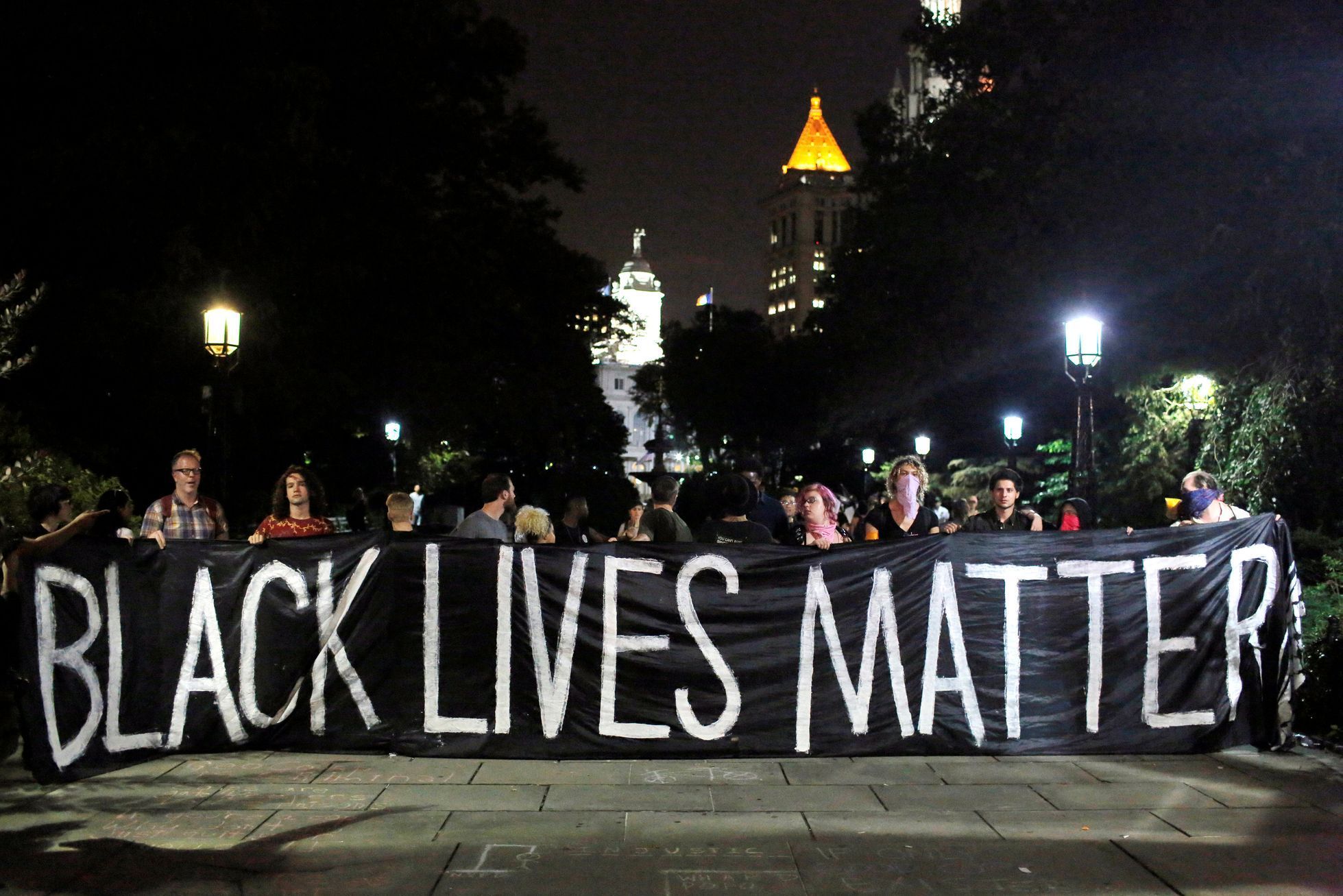 Protest Black Lives Matter v New Yorku
