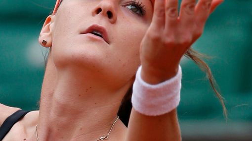 Agnieszka Radwaňská na French Open 2014