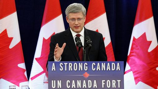 Kanadský premiér Stephen Harper