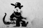 Banksyho Gangsta Rat by mohla vynést až sto tisíc liber