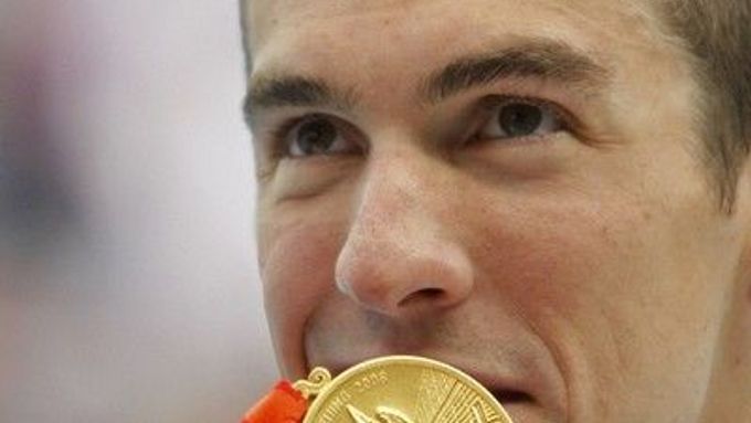 Šesté zlato Phelpse, šestý světový rekord