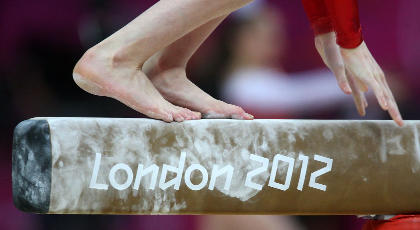 Gymnastika na OH 2012 v Londýně.