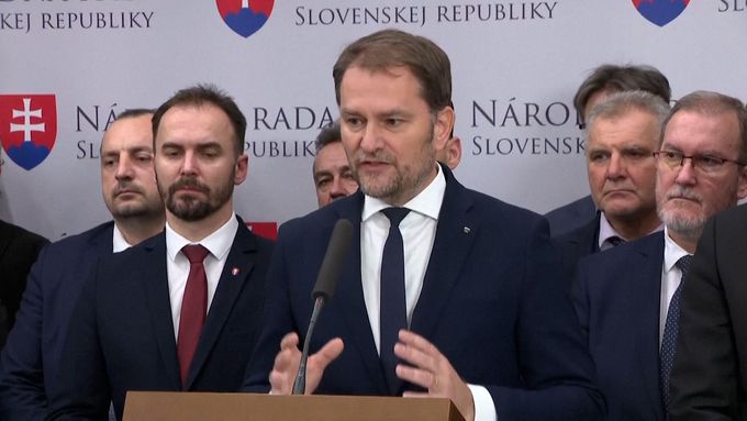 Končící slovenský ministr financí Igor Matovič (OLaNO).