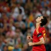 Španělský fotbalista Alvaro Arbeloa lituje nevyužité šance během semifinále na Euru 2012.
