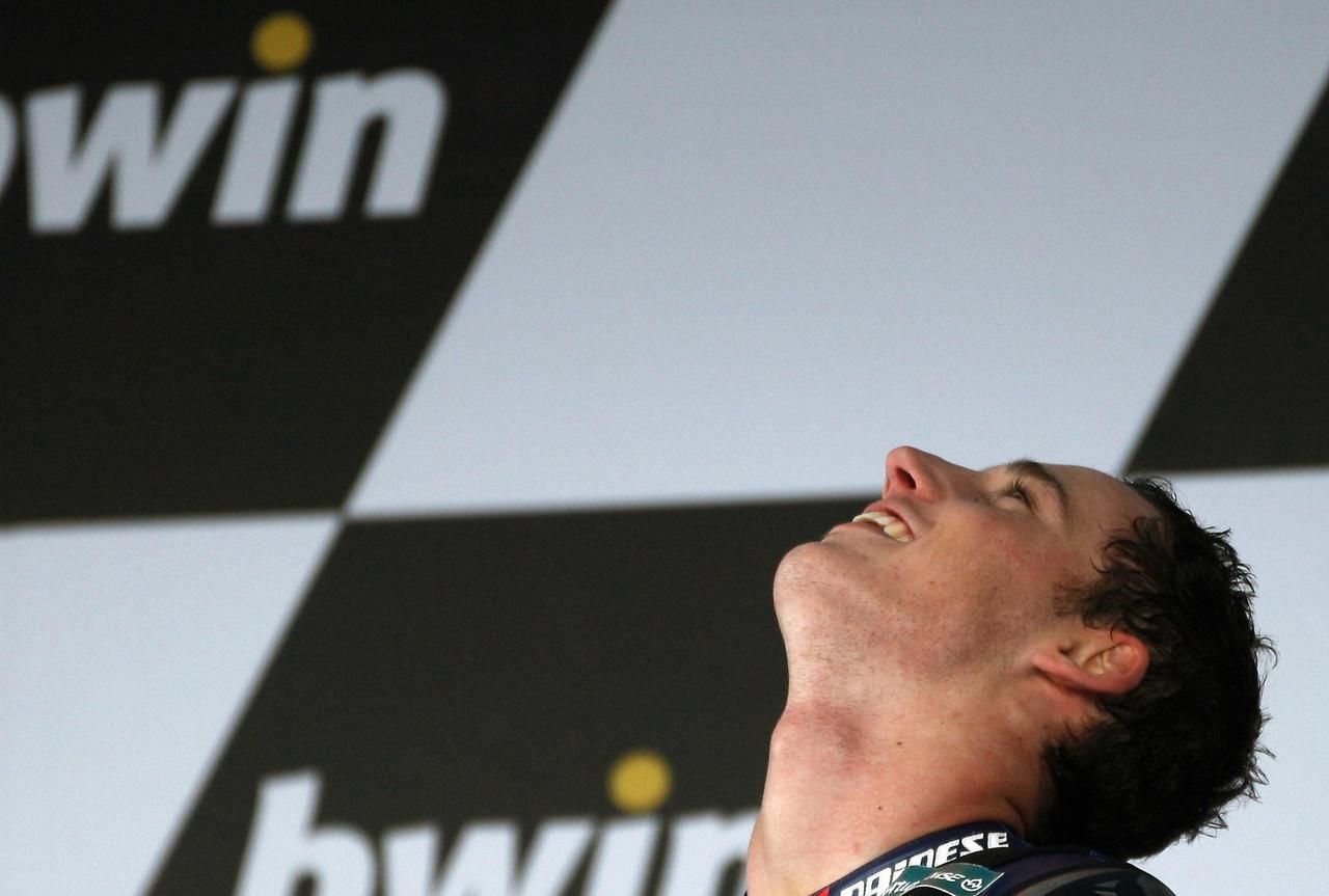 Pol Espargaro po vítězství na velké ceně v Jerezu