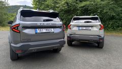 Dacia Bigster a Dacia Duster