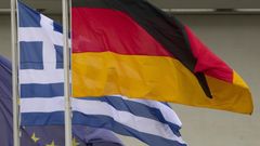 Německo Řecko vlajka