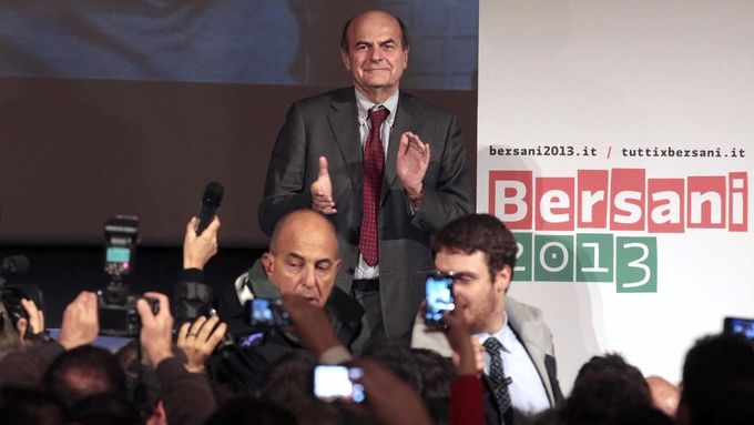 Italskou levici povede do voleb exkomunista Bersani.