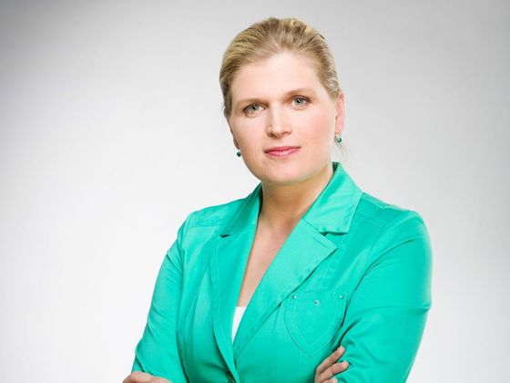 Darina Vymětalíková Darina Vymětalíková - reportérka České televize