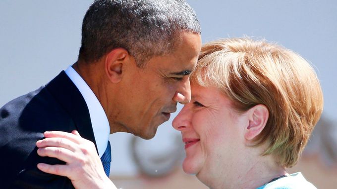 Barack Obama a Angela Merkelová, archivní foto.