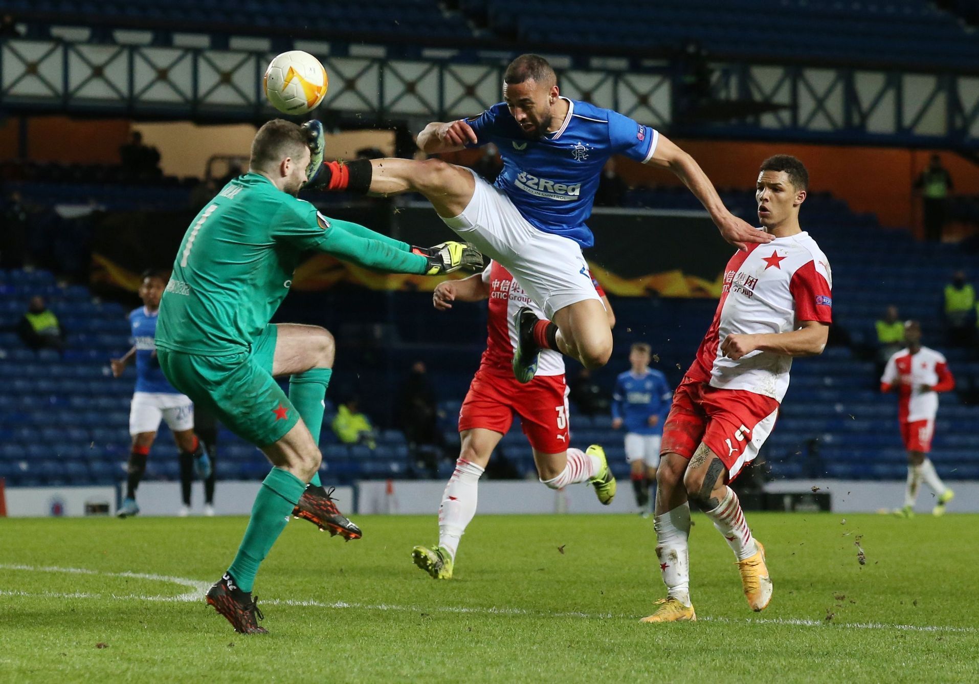 Europa League - Round of 16 Second Leg - Rangers v Slavia Prague