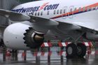 Travel Service se pochlubil novým letadlem. Boeing 737 MAX 8 doletí dále