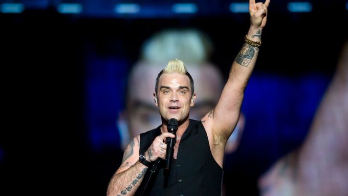 Robbie Williams na festivalu Sziget