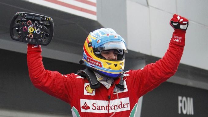 Fernando Alonso, nečekaný vítěz ze Sepangu.