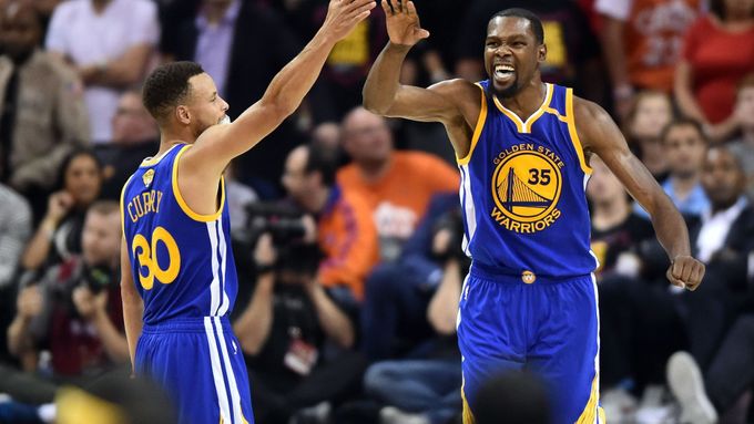 Stephen Curry a Kevin Durant