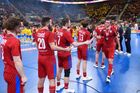 Zklamání českých florbalistů po finále MS 2022 proti Švédsku