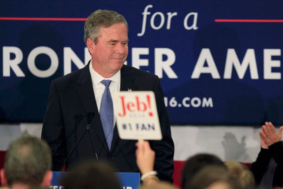 Jeb Bush oznamuje konec kandidatury.