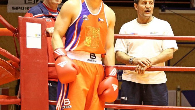Český boxer Zdeněk Chládek.