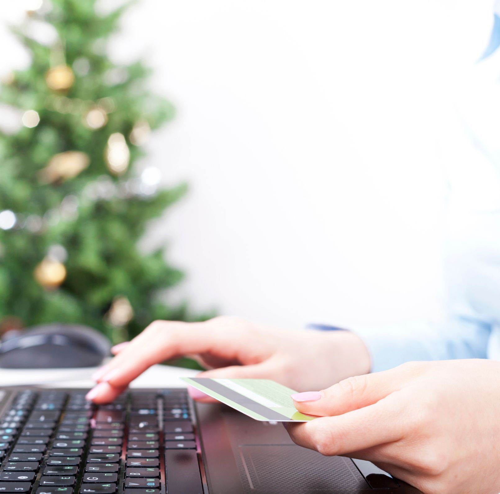 Nakupování, Vánoce, e-shop, ilustrační foto