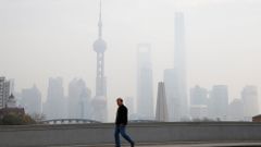 Smog v Šanghaji, prosinec 2016