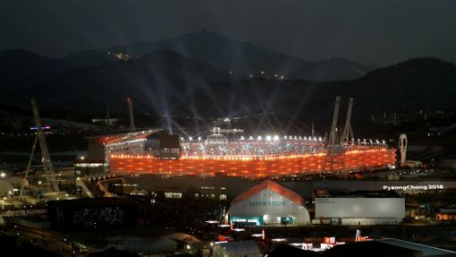 Olympijský stadion v Pchjongčchangu