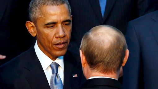Barack Obama a Vladimir Putin na G20