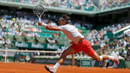 Rafael Nadal v semifinále French Open 2013