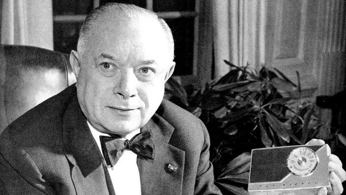 Podnikatel a inovátor David Sarnoff (1891–1971)
