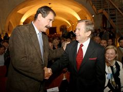 Vicente Fox a Václav Havel