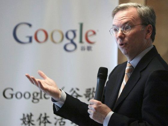 Kauza Yahoo na A.cz Šéf společnosti Google Eric Schmidt