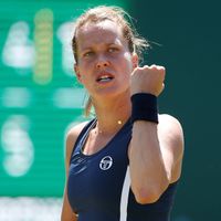 Barbora Strýcová Barbora Strýcová na turnaji v Birminghamu
