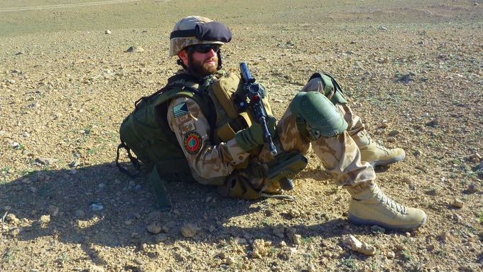Rotný Pavel Stehlík v Afghánistánu