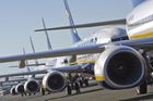 Stávka aerolinek Ryanair zasáhne dnes a ve čtvrtek každý osmý let