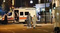 Situace po útoku nožem v Londýně na Russel Square