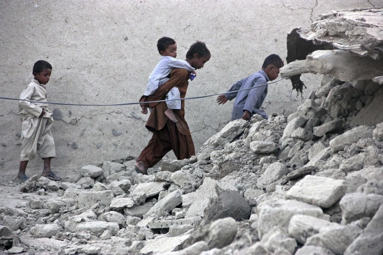 Zemětřesení - Pákistán - Balúčistán
