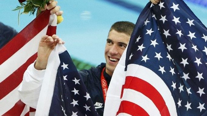 Michael Phelps to dokázal. V Pekingu získal osm zlatých