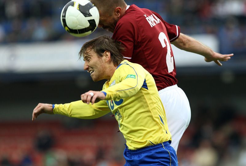 Tomáš Řepka v dresu Sparty Praha.