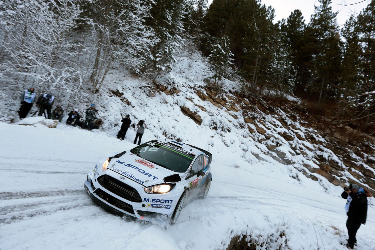 Rallye Monte Carlo 2015: Ott Tänak, Ford Fiesta RS WRC