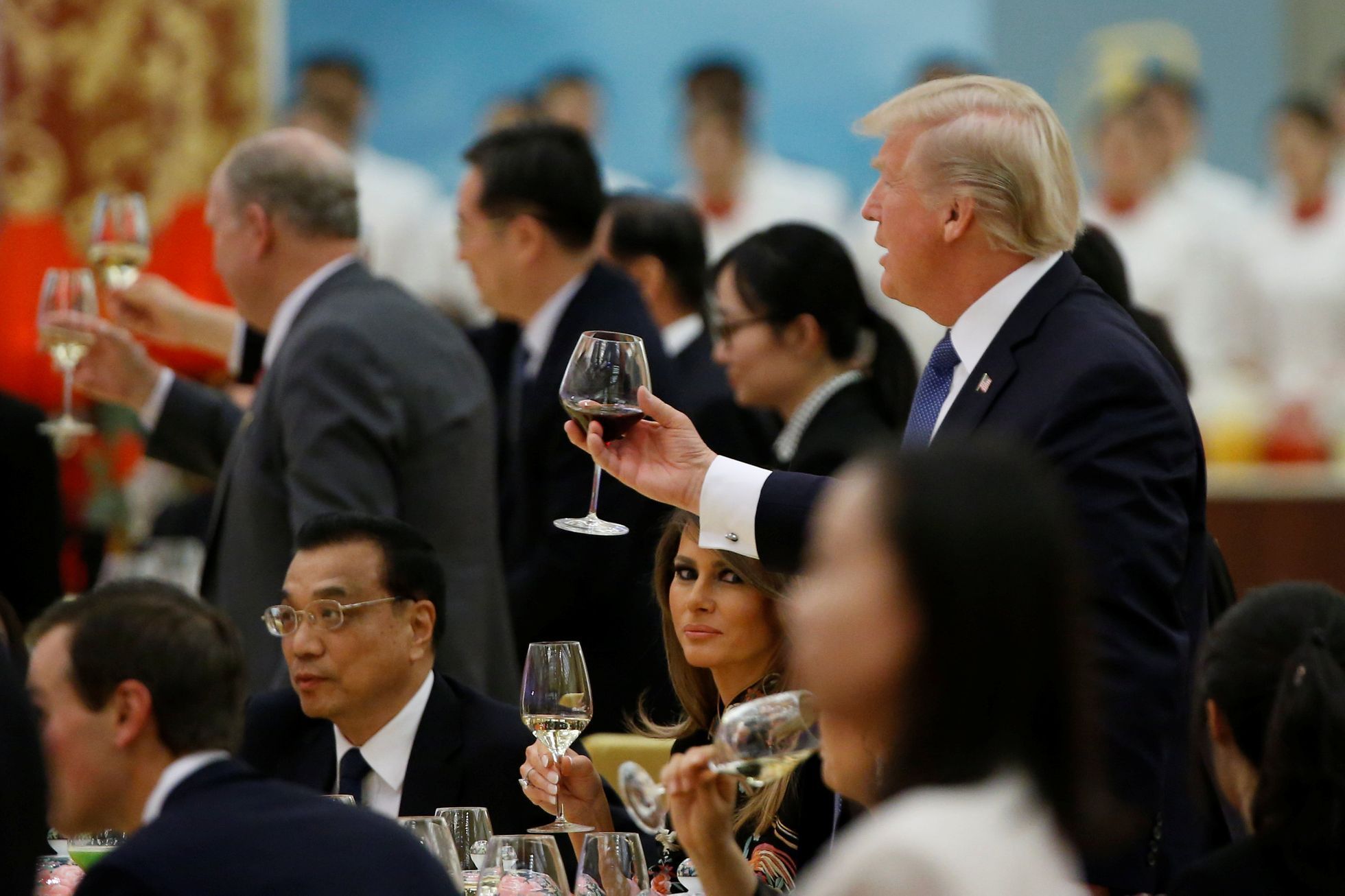 Donald Trump v Číně