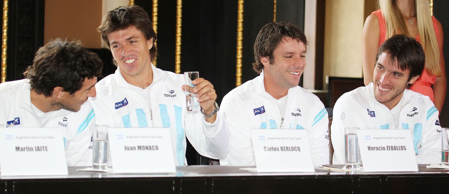 Los semifinálového duelu Davis Cupu 2013 Česko - Argentina