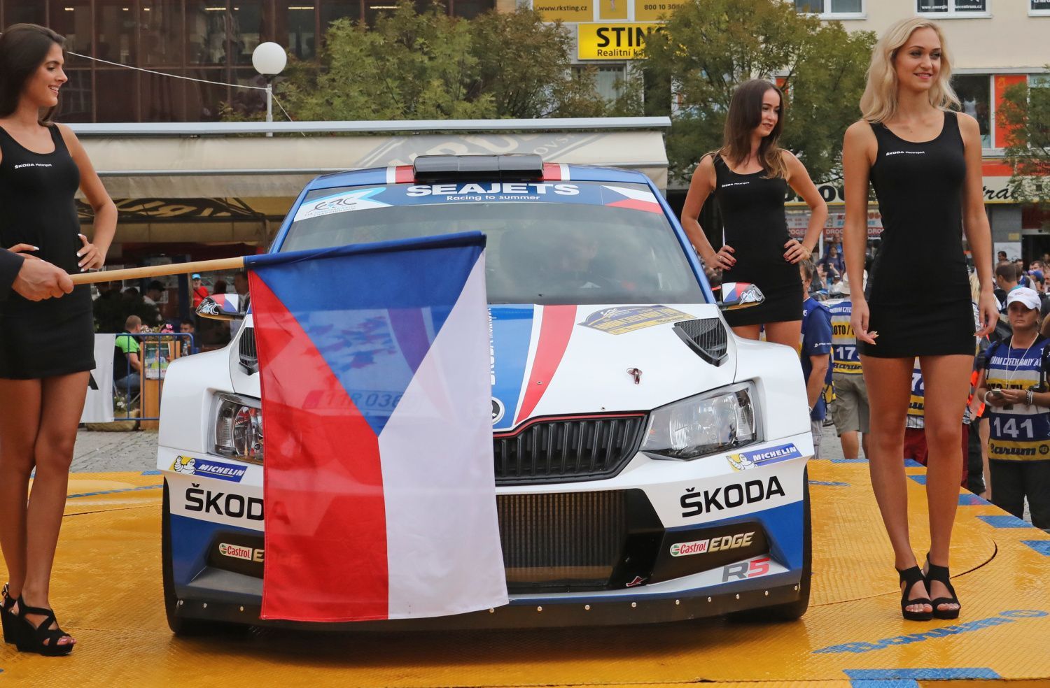 Barum rallye 2018: Jan Kopecký, Škoda Fabia R5